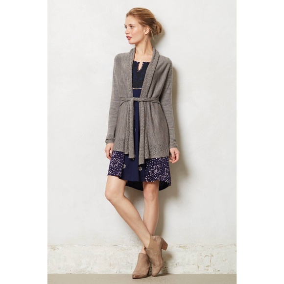 knitted and knotted cosette cardigan